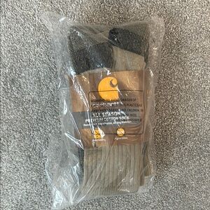 Carhartt Men's Tan Socks - 3 Pack NWT